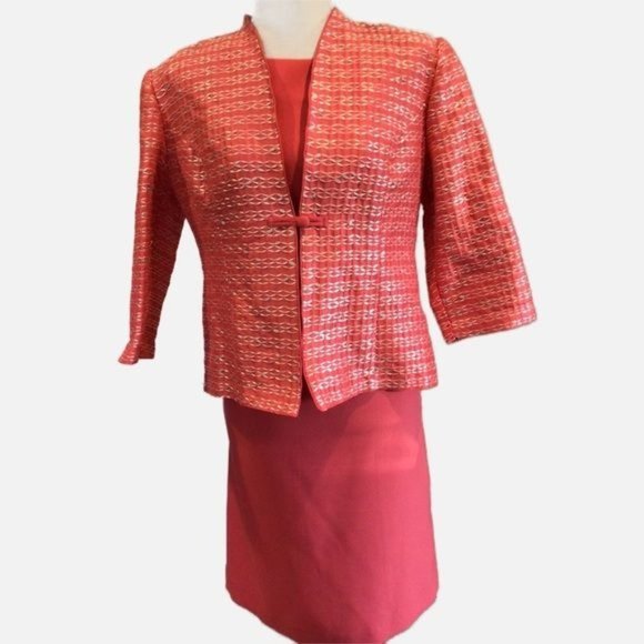 Sag Harbor Sleeveless With Jacket Spring/Easter Dress. Professional length - Picture 4 of 9